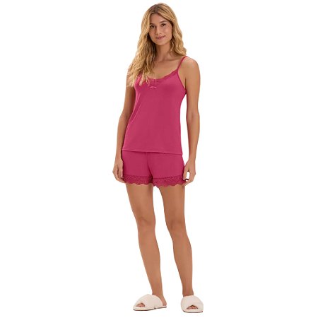 Short Doll Cor Com Amor com Alça