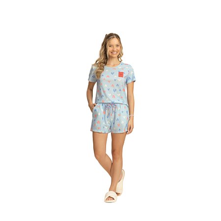 Short Doll Lua Encantada Manga Curta