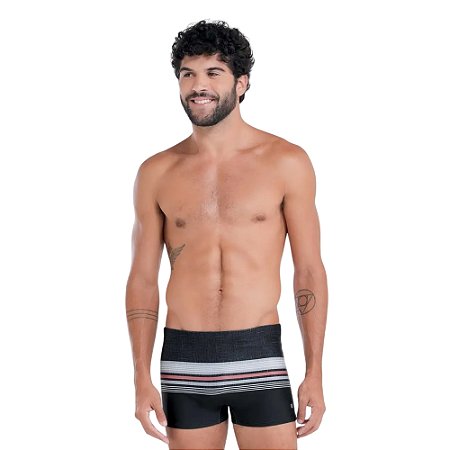 Sunga Mash Boxer com Estampa de Listra