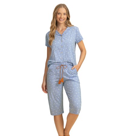 Pijama Lua Encantada Pescador Com Abertura