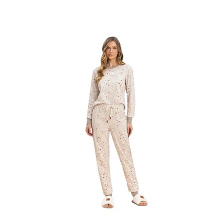 Pijama Lua Encantada Manga Longa