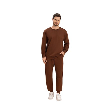 Pijama Lua Encantada Manga Longa Masculino
