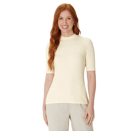 Blusa Malwee Manga Curta