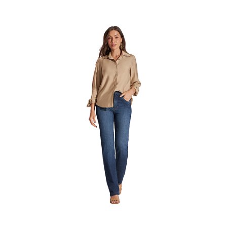 Calça Gatos e Atos Jeans Reta