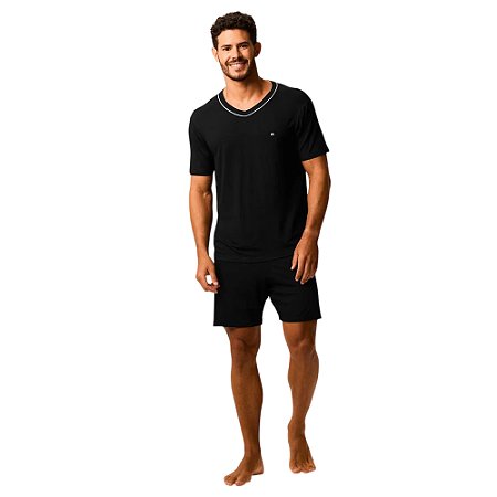 Pijama Malwee Masculino Manga Curta