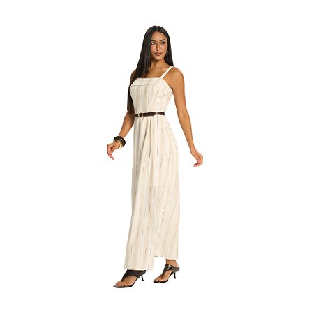 Vestido Doce Trama Longo