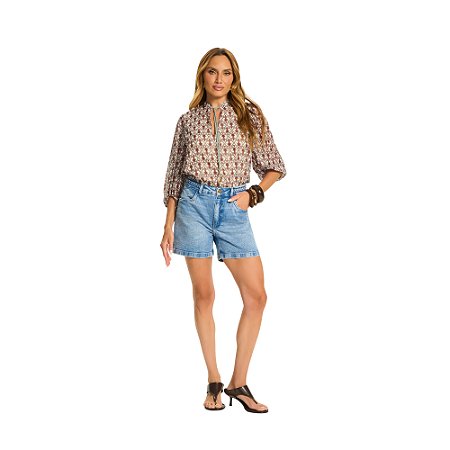 Shorts Doce Trama Jeans