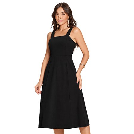 Vestido Gatos e Atos Midi