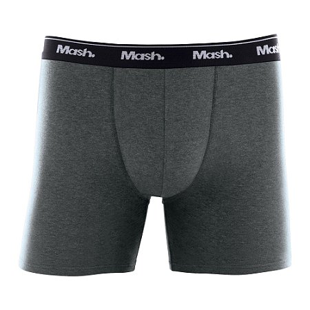 Cueca Boxer Mash Cotton Lisa Plus Size