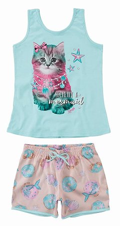 Pijama Malwee Infantil Cavado Menina