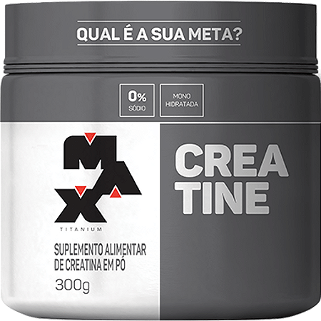 Creatina 300g - Max Titanium - Monohidratada