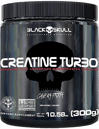 Creatine Turbo 300g - Black Scull