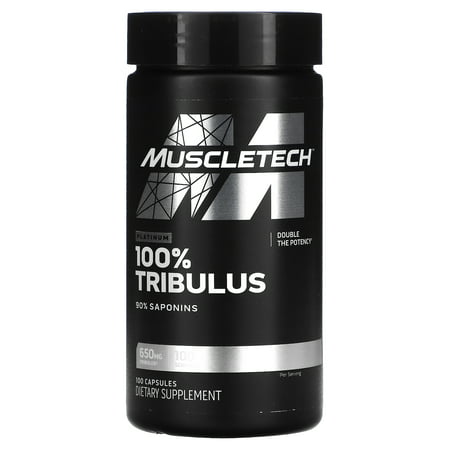 100% Tribulus 650 Mg - MuscleTech Platinum  100 Capsules