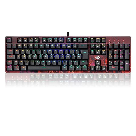 Teclado Óptico Redragon Infernal Dragon Viserion RGB (ID582)