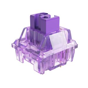 Switch Para Teclado Mecânico Akko, Tectile, Kit Com 45 Unidades, Jelly Purple