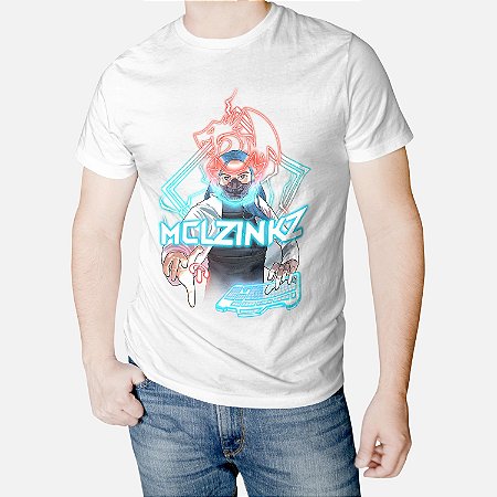 Camiseta Mclz1nkz Network Redragon branca