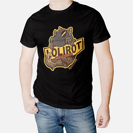 Camiseta Lolirot Network Redragon preta