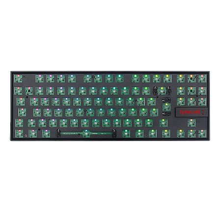 TECLADO MECÂNICO GAMER KUMARA-BAREBONE EDITION PRETO RGB