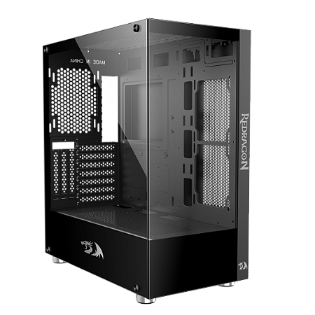 GABINETE REDRAGON REFLECT PRETO MODELO CA-601B