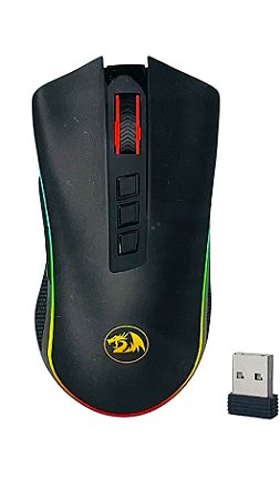 Mouse Gamer Redragon Cobra Pro Wireless Sem Fio USB 2.4G M711-PRO