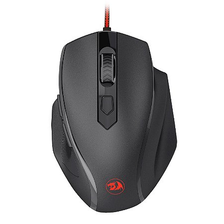 Mouse Gamer Redragon Tiger 2 M709, 3200 DPI, 6 Botões, LED Vermelho, Black