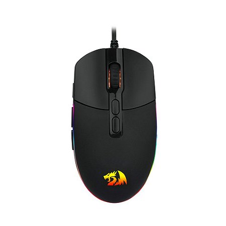 Mouse Gamer Redragon Invader M719 RGB, 10.000DPI, 8 Botões, Black