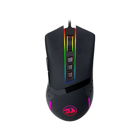 Mouse Gamer Redragon Octopus M712 RGB, 10000 DPI, 8 Botões Programáveis, Black