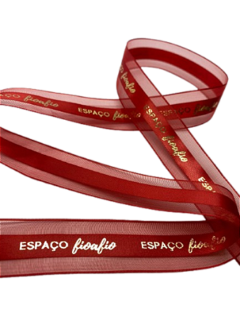 Fita Voal Personalizada 22mm - 10 Metros