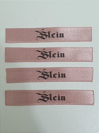 Etiqueta de cetim personalizada - 10mm x 8cm - 1.000 unidades