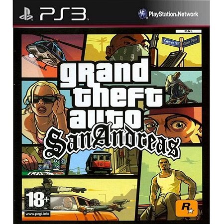 Grand Theft Auto San Andreas - Ps3 Mídia Digital - Criador Games - A loja  de Games Mídia Digital do Brasil!