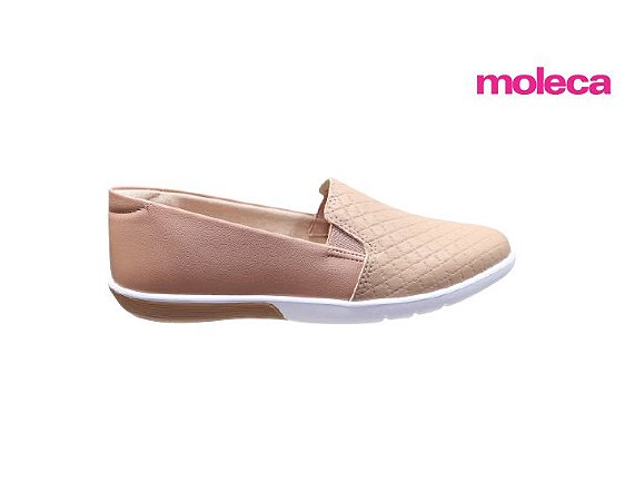 slip on moleca nude