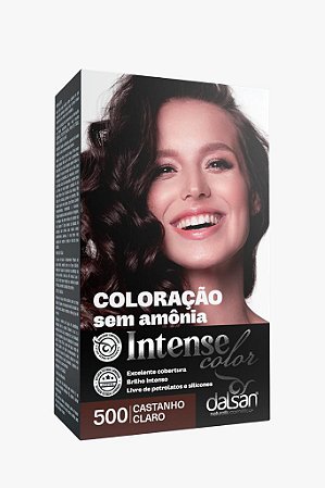 Coloração sem amônia 500 Castanho Claro