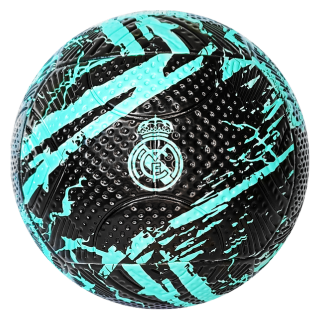 Bola Futebol Real Madrid Nº 5 Preta Verde Original e Licenciada