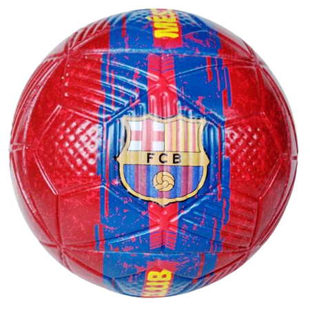 Bola Futebol Barcelona Nº 5 Azul com Vermelho Original e Licenciada