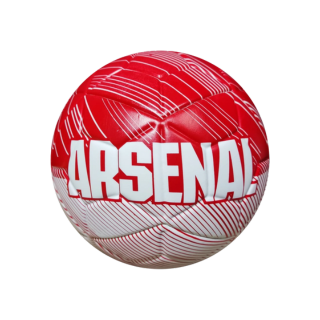 Bola de Futsal  Vermelha e Branca do Arsenal Original e Licenciada