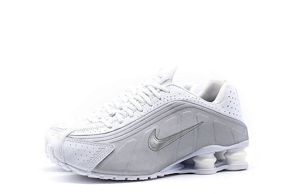 nike shox r4 prata