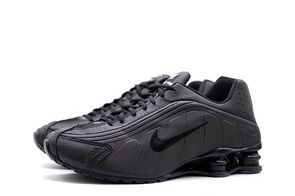 nike shox prata e preto