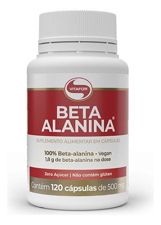 BETA ALANINA 120 CAPSULAS 500MG VITAFOR