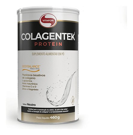 COLAGENTEK PROTEIN LATA 460G SABOR NEUTRO VITAFOR