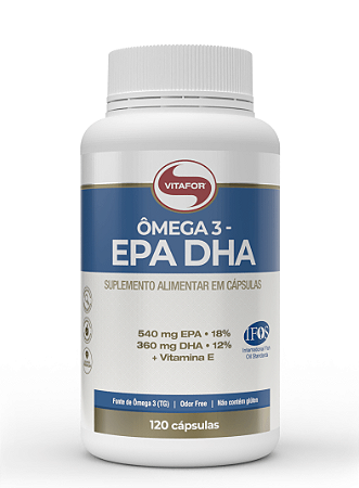 OMEGA 3 EPA E DHA 120 CAPSULAS 1000MG VITAFOR