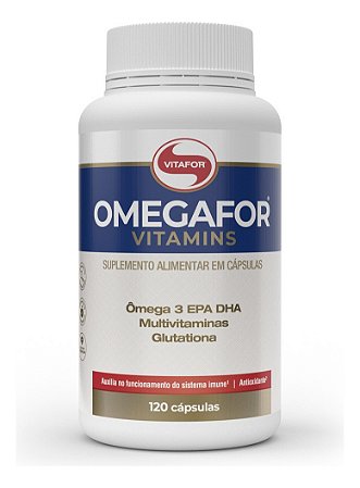 OMEGAFOR VITAMINS 120 CAPSULAS 1000MG VITAFOR