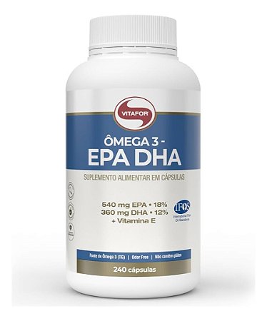 OMEGA 3 EPA E DHA 240 CAPSULAS 1000MG VITAFOR