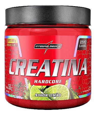 CREATINA HARDCORE LIMAO 350G INTEGRALMEDICA