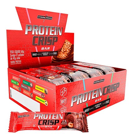 CRISP BAR TRUFA AVELA 12UN INTEGRALMEDICA