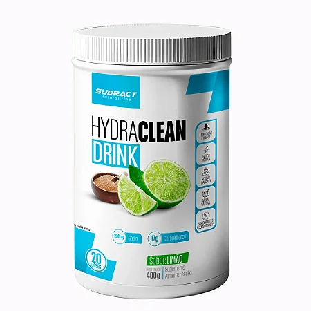 HYDRA CLEAN DRINK 400G LIMÃO SUDRACT NUTRITION