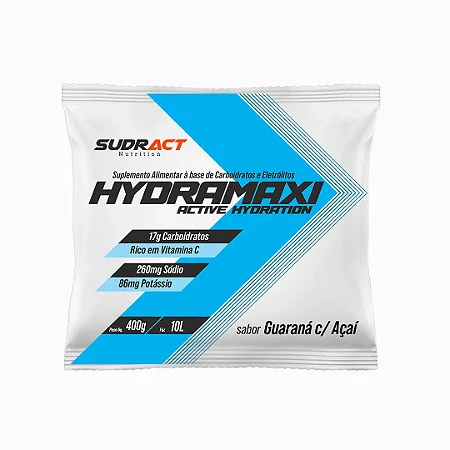 HYDRAMAXI 400G SABOR GUARANA/AÇAI SUDRACT NUTRITION