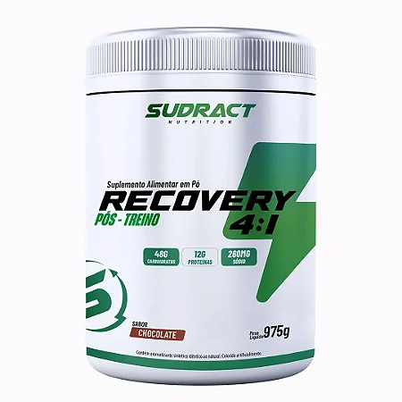 POTE RECOVERY 4:1  975G CHOCOLATE SUDRACT NUTRITION