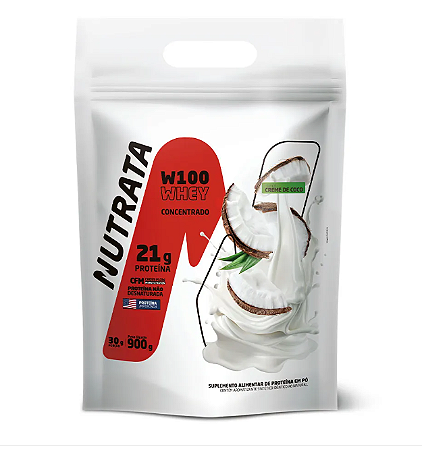 W100 CREME DE COCO REFIL 900GR - NUTRATA