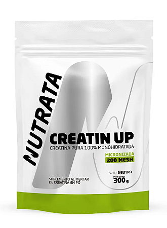CREATINA MONOHIDRATADA 300GR REFIL - NUTRATA