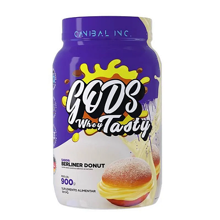 GODS WHEY TASTY 900G BERLINER DONUT CANIBAL INC